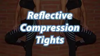 Reflective Compression Tights