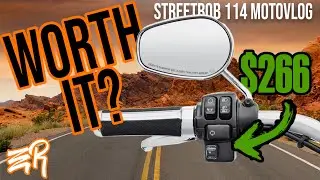 Действительно ли комплект круиз-контроля стоит того? - Harley Davidson Streetbob Motovlog