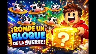 &iexcl;Rompe un bloque de la suerte! - ROBLOX - iColor