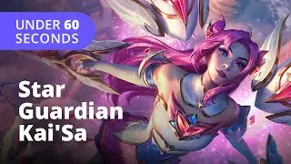 Star Guardian Kai'Sa Skin (60 Seconds) - League of Legends
