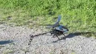 RC HeliJet Flowen he`s Walkera 500 FBL Helicopter little 3D and Funflight
