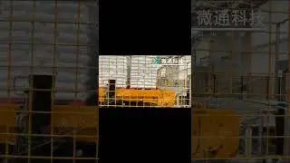 automatic loading system for Pallet and Palletless goods #automaticloading #logistics #machine