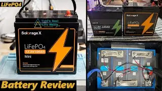 MINI or Group 24 Size? | SOLORAGE X LiFePO4 12V 100Ah Battery Review (With Low Temp Protection!)