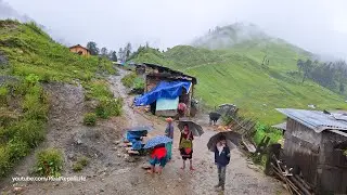 Best Nepali Mountain Village Lifestyle in Winter | Most Peaceful And Relaxing Life | RealNepaliLife