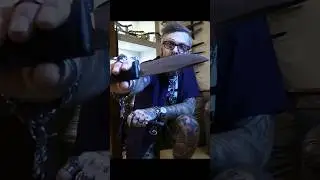 Fallkniven A1 knife presentation with Hand od Azazel - BObyWasabi Metal Forge by Echo.