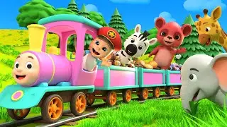 Yummy Candy on the Choo Choo Baby Train! Nursery Rhymes with Animal Friends + More LuLu LaLa Songs