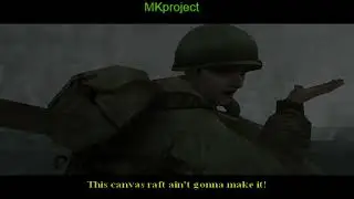 Call of Duty 2: Big Red One Миссия 12 Crucifix Hill (PCSX2)