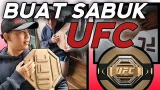 Как сделать пояс UFC из использованного картона