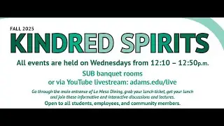 Kindred Spirits - Servingness in Action - Dr. Gina Garcia