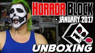 Horror Block Unboxing - January 2017 (Count Jackula)