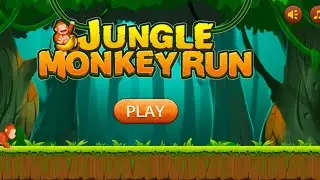 jungle monkey run level 9 gameplay egames