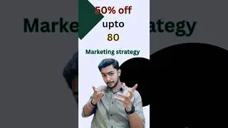 50% off up to 80 | Marketing strategies | Food marketing technique #marketing #shorts # business