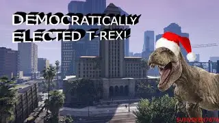 Major Destruction in Mayor T-Rex