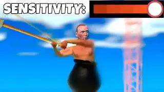 Getting Over It, But With The Highest Sensitivity