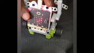 Sound controlled pull robot