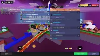 Beating the 5th NIGHTMARE team in Roblox Bedwars