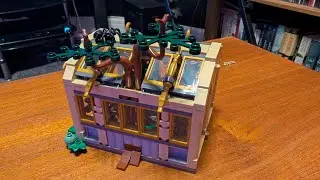 Building LEGO Harry Potter - Herbology Class - set 76445