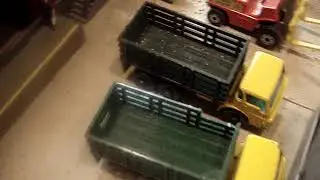 MODEL RAILROAD SCENE - MEAT PACKING PLANT