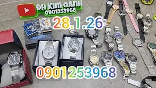 28.1.26 Review of Casio Wave Ceptor Orient Citizen Aramis Watches, Lighters, Japanese Laptops Pan...