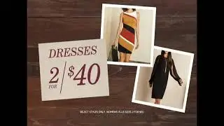 K&G Fashion Superstore Fall Fashion Event Commercial Women's Suits 