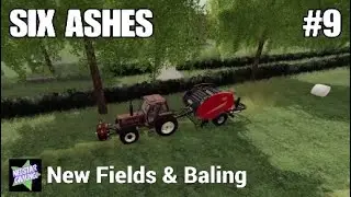 New Fields & Baling / Six Ashes Seasons Timelapse #9 Farming Simulator 19 PS4