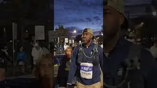 Chevron 26.2 and Aramco Half Marathon, Houston, TX, 01-11&2026. Getting ready and it was cold.