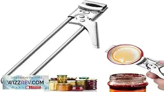 2026 New Adjustable Stainless Steel Jar Opener Multifunctional Jar Lid Opener