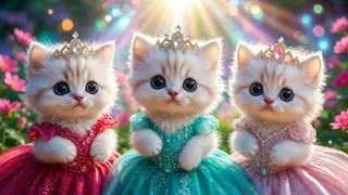 Cute Cats Dance 🐱💃 | Princess Cat Video 👑✨ | Viral video#CuteCatVideo#CatDance#PrincessCat#FluffyCat
