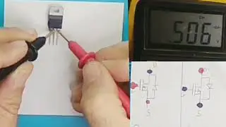 Πώς Μετράμε MOSFET με Διοδόµετρο | Έλεγχος, Τύπος & Pinout Χωρίς Datasheet