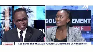 LE GOUVERNEMENT S'EXPRIME - FLAVIEN NZENGUI NZOUNDOU_MINISTRE DES TRAVAUX PUBLICS