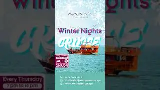 Winter Nights Cruise Tour | Every Thursday 🛳️🍽️✨