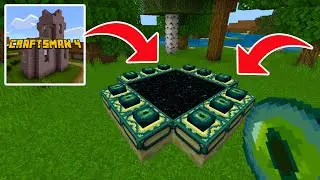 Craftsman 4- How to Make END PORTAL and KILL ENDER DRAGON