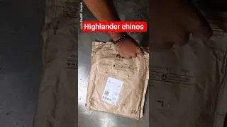 highlander trouser unboxing 🎁🎉 #trouser #highlander #shorts #unboxing