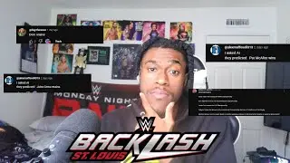 WWE BACKLASH 2025 FAN PREDICTIONS
