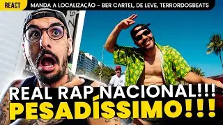 ORIGINAL RAP NACIONAL!!! TERROR DOS BEATS, BER CARTEL E DE LEVE - MANDA A LOCALIZA&Ccedil;&Atilde;O [REA&Ccedil;&Atilde;O]