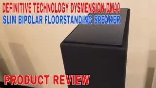 ✅  Definitive Technology Dymension DM40 Slim Bipolar Floorstanding Speaker 🔴