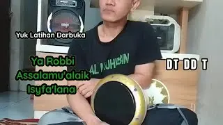 Tutorial Darbuka Ya Robbi, Assalamu'alaik, Isyfalana | Tutorial darbuka pemula