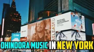 @BB Ki Vines Dhindora Music Video In Time Square New York #shorts