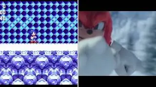 Sonic 3 Opening Cutscene + Film Comparison and Tails Snowboarding
