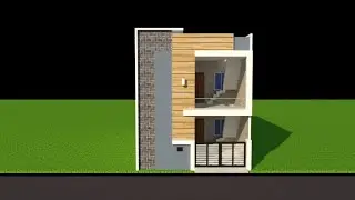 15 x 52 modern house plan with bike parking 780sqft house plan 86 gaj house plan
