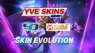 Yve All Skins Evolution 2025 | Starlight Skin Flame Lotus | Mobile Legends Compilation (Updated)