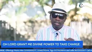 OH LORD GRANT POWER TO TAKE CHARGE.