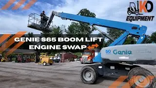 Genie S65 Engine Swap