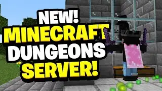 НОВЫЙ *ЛУЧШИЙ* СЕРВЕР MINECRAFT DUNGEONS ДЛЯ ИГР В ОКТЯБРЕ 2025 ГОДА! | Bedrock & Java | EnchantedMC