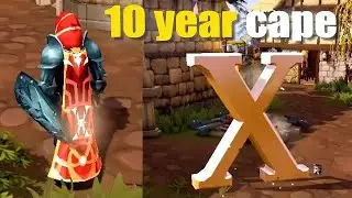 TEN YEAR Veteran Cape Unlocked! + Emote