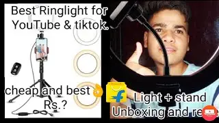 best ring light under 1000 , With Tripod Stand | Cheap & Best Ring Light for Youtube & Reels