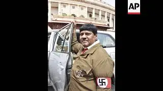 STILL: India lawmaker dresses as Hitler to criticize PM