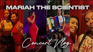 Mariah The Scientist Concert ❤️||meet & greet, I GAVE HER MY ART, vlog