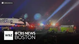 Vehicle towing JetBlue plane hits Cape Air plane at Logan Airport
