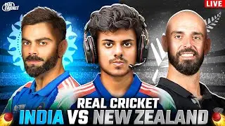 LIVE : India Vs New Zealand 3rd ODI 2026🏆 - Real Cricket 24 Live #shorts #gaming #shortsfeeds